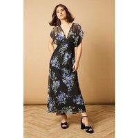 Oasis Green Midi Dress Womens Daywear Dresses