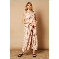 Oasis Blush Midi Dress Womens Daywear Dresses
