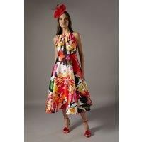 Coast Floral Midi Dress Womens Occasion Dresses