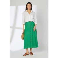 Principles Green A-Line Skirt Womens Daywear Skirts