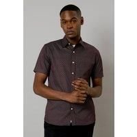 Burton Burgundy Casual Shirt Mens Casual Shirts