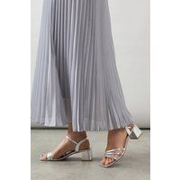 Womens Good For The Sole: Mireille Comfort Mesh Detail Mix Material Heeled Sandals
