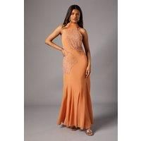 Coast Apricot Maxi Dress Womens Occasion Dresses