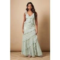 Oasis Sage Midaxi Dress Womens Occasion Dresses