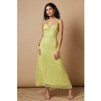 Oasis Lime Midi Dress Womens Occasion Dresses