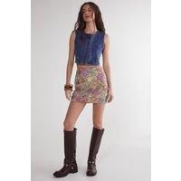 Nastygal Nude Mini Skirt Womens Going Out Skirts