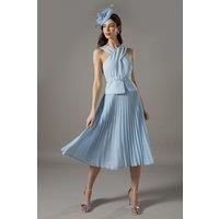 Coast Light Blue Midi Dress Womens Occasion Dresses