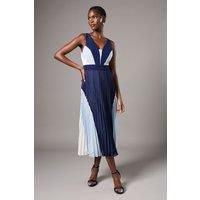 Coast Navy Midi Dress Womens Occasion Dresses
