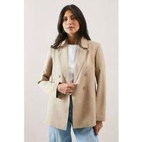 Wallis Taupe Blazer Womens Daywear Jackets & Coats
