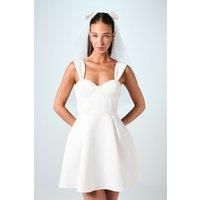 Coast Ivory A-Line Dress Womens Bridal Dresses