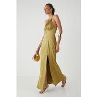 Misspap Green Maxi Dress Womens Going Out Dresses