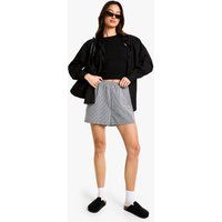 Womens Tall Gingham Shorts