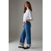Warehouse Mid Blue Jeans Womens Casual Jeans