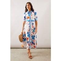 Wallis Light Blue Shirt Dress Womens Occasion Dresses