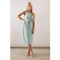 Petite Occasion Tailored Bow Pencil Dress