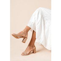 Dorothy Perkins Taupe Court Shoes Womens Daywear Heels