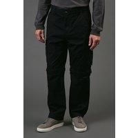 Maine Black Trousers Mens Casual Trousers