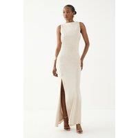 Misspap Champagne Maxi Dress Womens Bridesmaids Dresses