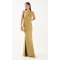 Misspap Olive Maxi Dress Womens Bridesmaids Dresses