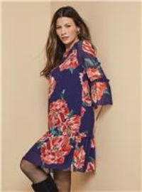 Wallis Navy Shift Dress Womens Daywear Dresses