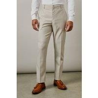 Burton Neutral Trousers Mens Smart Trousers
