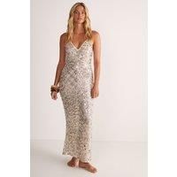 Nastygal Cream Beach Dress Womens Beachwear Beachwear