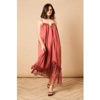 Oasis Rust Maxi Dress Womens Occasion Dresses