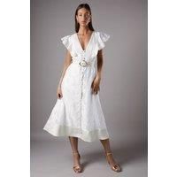 Coast Ivory Midi Dress Womens Occasion Dresses