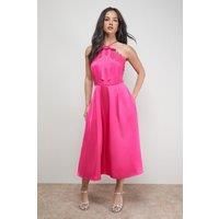 Oasis Magenta Midi Dress Womens Occasion Dresses