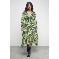 Warehouse Zebra Dress Womens Occasion Dresses