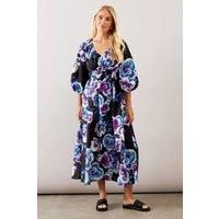 Wallis Black Fit & Flare Dress Womens Daywear Dresses