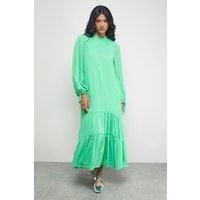 Warehouse Bright Green Dress Womens Casual Dresses