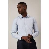 Burton Blue Shirt Mens Smart Shirts