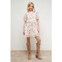 Oasis Ivory Mini Dress Womens Daywear Dresses