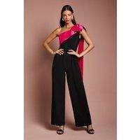 Coast Black Straight Leg Jumpsuit Womens Party Jumpsuits