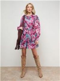 Oasis Floral Dress Womens Casual Dresses