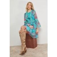 Oasis Floral Dress Womens Casual Dresses