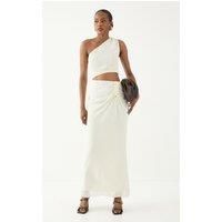 Misspap Butter Column Dress Womens Going Out Dresses