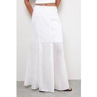 Runway 1.8.1.8 White Maxi Skirt Womens Daywear Skirts