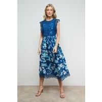 Oasis Floral Dress Womens Casual Dresses