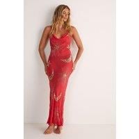 Nastygal Red Beach Dress Womens Beachwear Beachwear