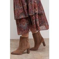 Oasis Taupe Chelsea Boots Womens Daywear Boots