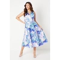 Coast Light Blue Midi Dress Womens Occasion Dresses