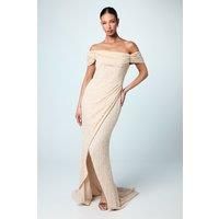 Coast Champagne Column Dress Womens Bridesmaids Dresses