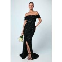 Coast Black Column Dress Womens Bridesmaids Dresses