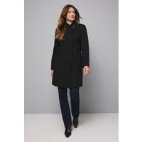 Wallis Black Coat Womens Smart Jackets & Coats