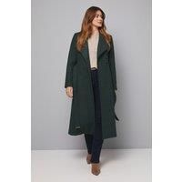 Wallis Green Coat Womens Smart Jackets & Coats