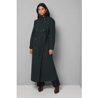 Wallis Green Coat Womens Smart Jackets & Coats