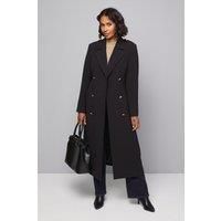 Wallis Black Coat Womens Smart Jackets & Coats