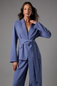 Coast Blue Blazer Womens Occasion Jackets & Coats